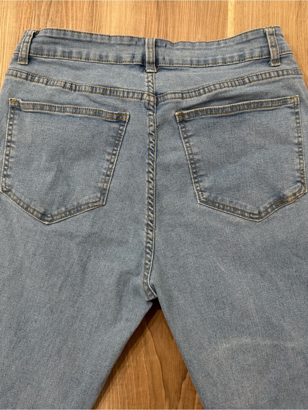 Diamond Supply Co. Men's Light Wash Straight Jeans Size 31X32 - Picture 5 of 6